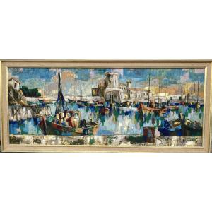 Basque Country 1950 Fort De Socoa R. Debieve St Jean De Luz Screen Printing On Fabric/tapestry