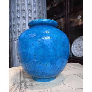 Edmond Lachenal Spherical Vase