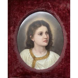 Kpm Berlin , Porcelain Plate .