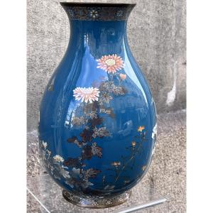 Japan Meiji Period . Baluster Vase .
