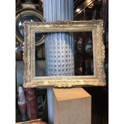 Regency Style Gilded Wood And Stucco Frame.