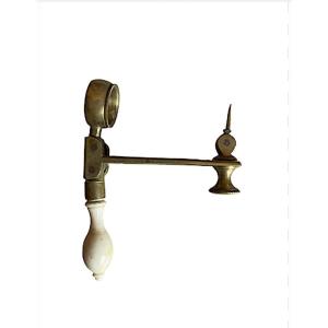 Naturalist/botanist Travel Folding Microscope Ivory Handle C.1800