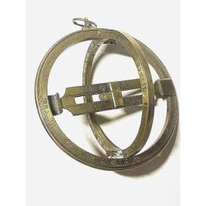 Brass Equatorial Sundial Ring Circa 1720