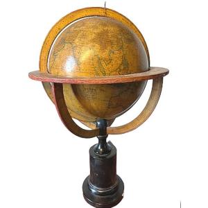 Delamarche 1858 Terrestrial Globe