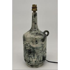 Ceramic Lamp Base - Jacques Blin