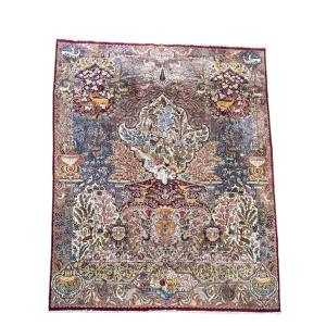 Important Kashmar Wool Rug Persian Rug Iran 388 X 300
