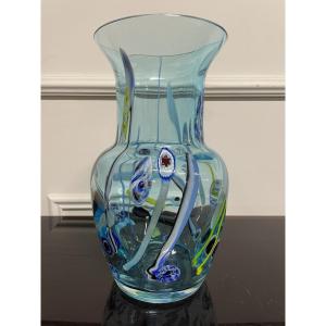 Murano Glass Vase Signed Stefano Toso