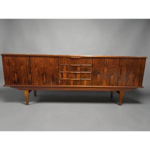 Scandinavian Sideboard In Rio Rosewood Circa 1960 230 Cm