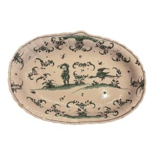 18th Century Moustiers Earthenware Basin