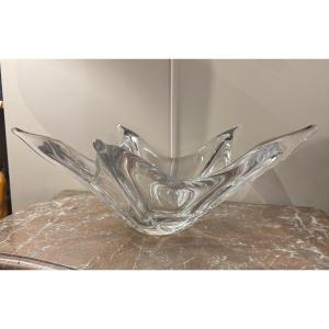 Large "starfish" Bowl By Daum France