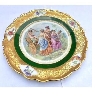 Limoges Porcelain Plate