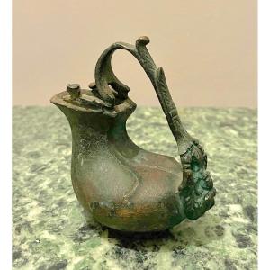 Askos Bronze Milk Jug Naples (herculaneum Copy)