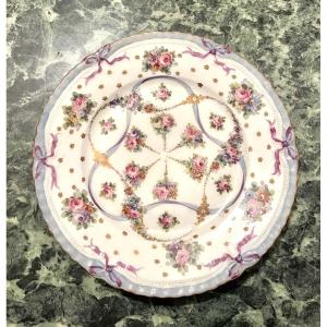 Sèvres Porcelain Plate Lxvi