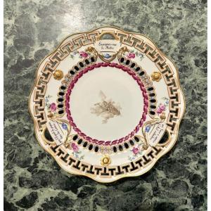 Meissen Porcelain Plate 1774-1814