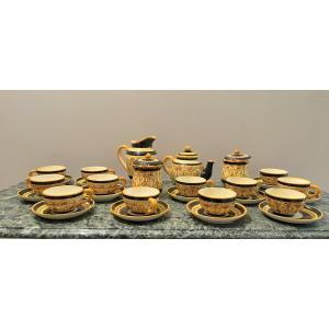 Henriot Quimper Art Deco Coffee/tea Service