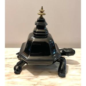 Large Ceramic Turtle Circa 1950-1960