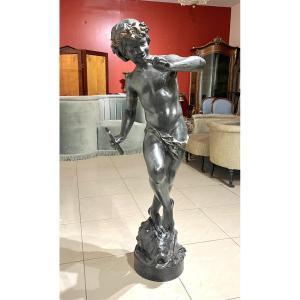 Cast Iron Statue