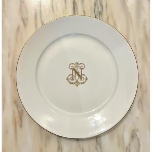 Sèvres Porcelain Plate, Late 19th Century