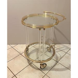 Serving Cart - Bar Trolley From The 1980s