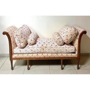 Méridienne - Bench Seat Lxvi Style, 19th Century