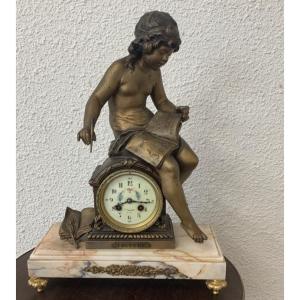 Child Reading Clock, 1930s Period