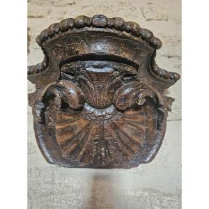 Oak Wall Console