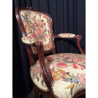 Louis XV Cabriolet Armchair