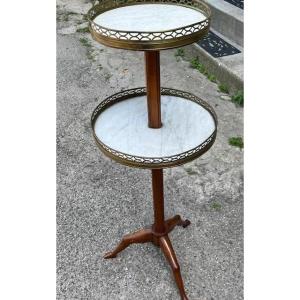 Serving With Marble Trays