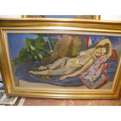 Table Naked Woman