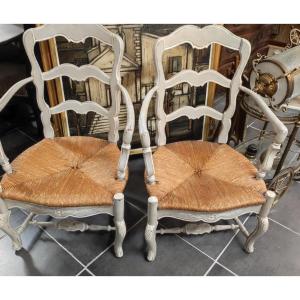 Pair Of Provencal Armchairs