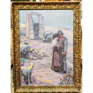 Painting Of A Provençal Scene