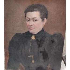 Portrait Of A 19th-century Woman