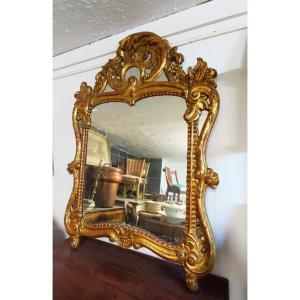 Gilded Wood Mirror