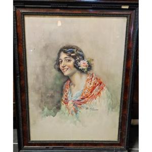 Watercolor By Enrique Marin