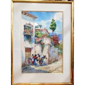 Watercolor By Enrique Marin