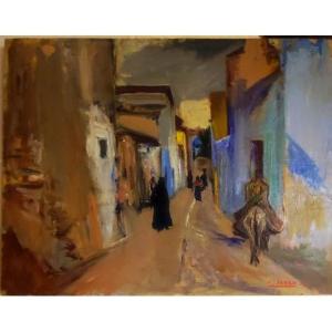 Oil On Wood In Serra