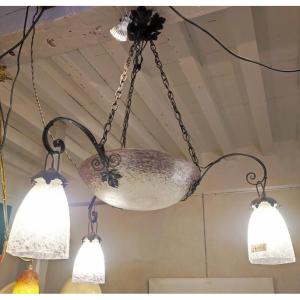 Glass Paste Chandelier