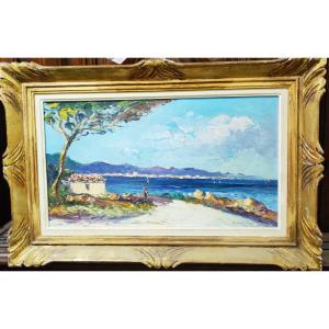 Seaside Painting The Cabin