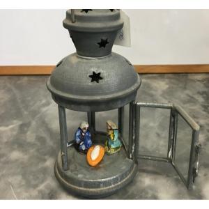 Lantern With A Nativity Scene Inside
