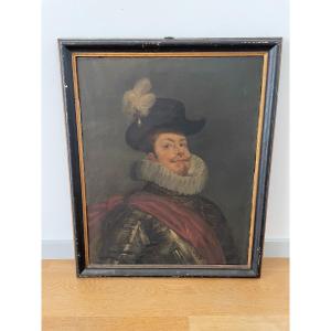 Portrait Of Philip III King Of Spain 19th Century