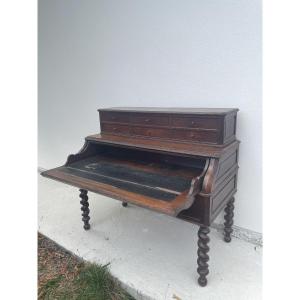 Louis XIII Oak Desk