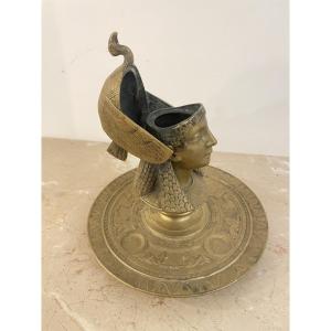 Empire Bronze Inkwell