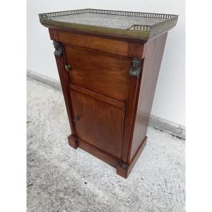 19th Century Empire Bedside Table