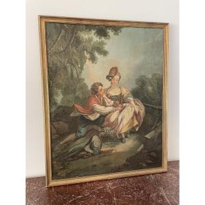 Gallant Scene 19th Century