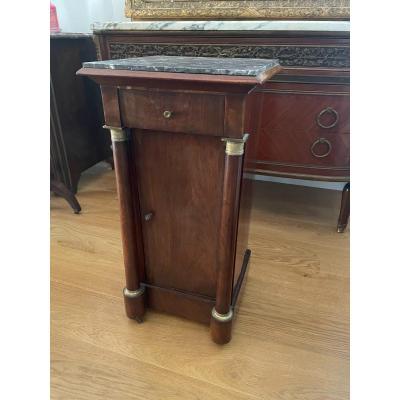 XIX Century Mahogany Empire Bedside