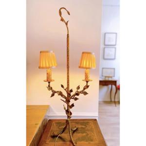 Table Lamp In Gilt Bronze 