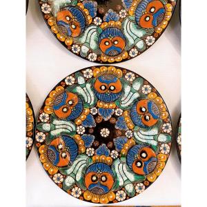 6 Dessert Plates From Thun (switzerland)