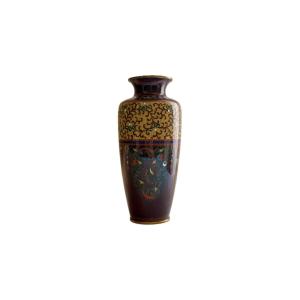 19th Century Japanese Cloisonné Enamel Vase