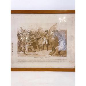 Engraving Of Napoleon's Return From The Island Of Elba