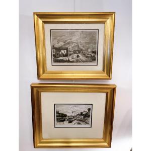 2 Etchings By Joannes Drevet